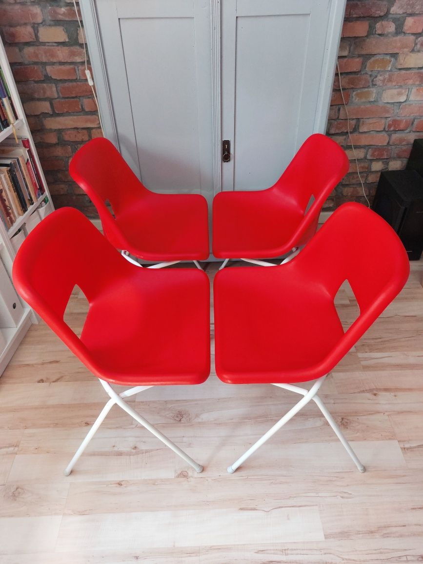 krzesło vintage duński proj. Niels Gammelgaard lata 70/80-te dla IKEA