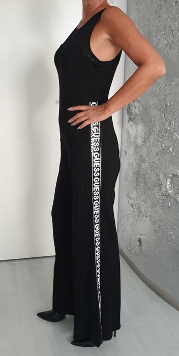 GUESS orginalny kombinezon czarny roz XL