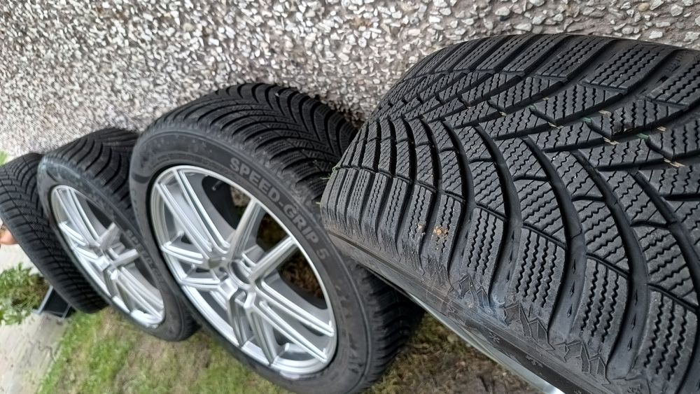 Felgi 18 opony zimowe Terraco Seat Vw Tiguan t roc Skoda kodiaq Karoq