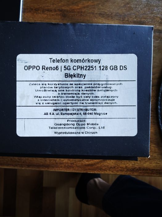 Telefon Oppo Reno 6 5G