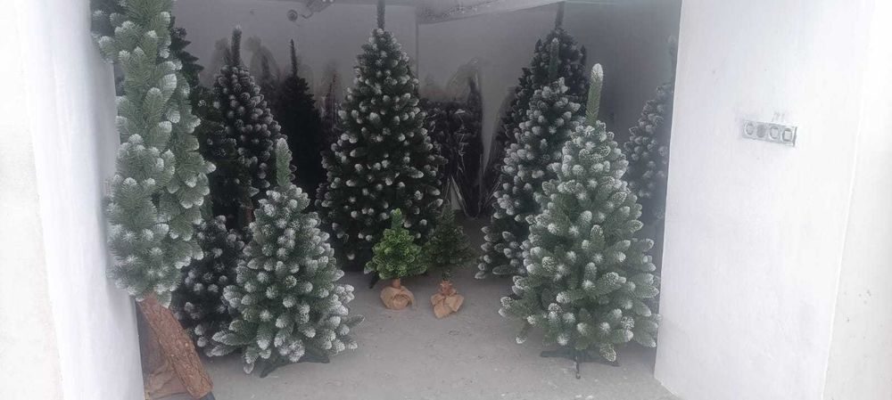 choinka, sosna, sztuczna na pniu