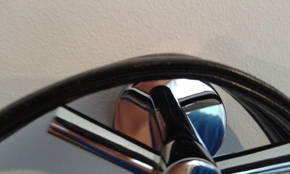 River Island torebka mała czarna skóra