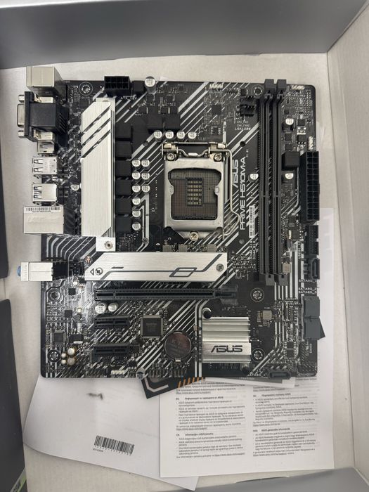 Материнская плата Asus Prime H510M-A БУ