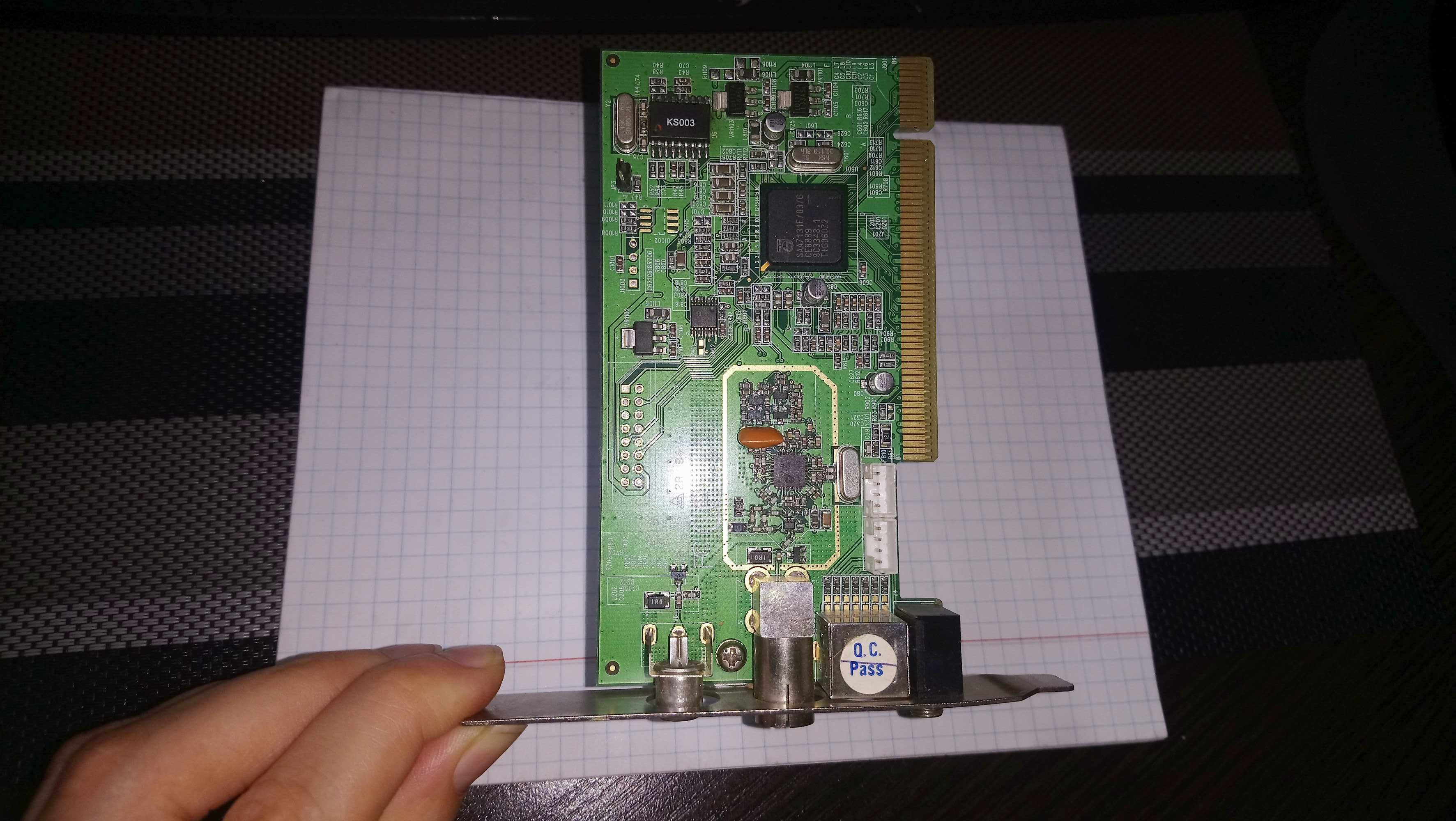 Модем внутрішній ACORP M56PML-G факс тюнер TV PCI Kworld VS-LTV7131RF