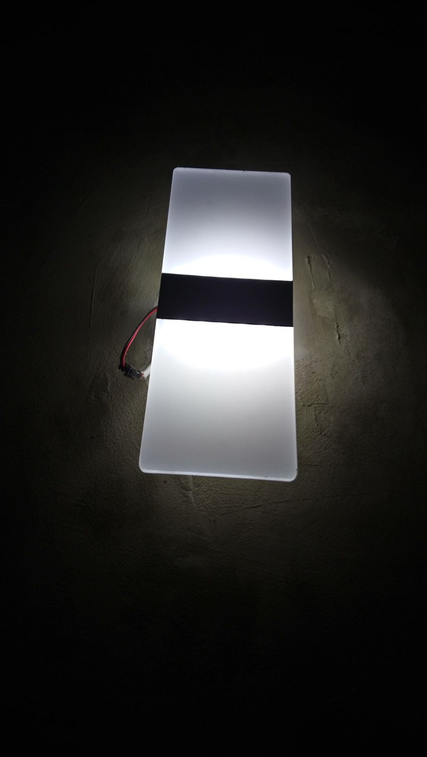 Promocja druga  tasma dodatkowa  Lampa Kinkiet led nowoczesna akrylowa