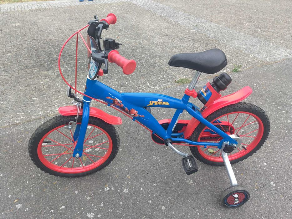 Bicicleta Huffy Spider-Man Roda 14