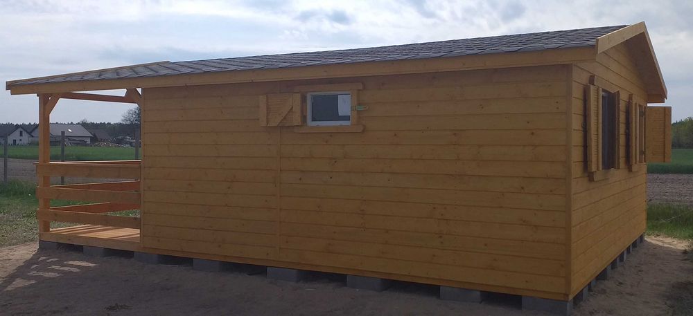 Domki drewniane domek drewniany ogrodowy STUGA35mkw