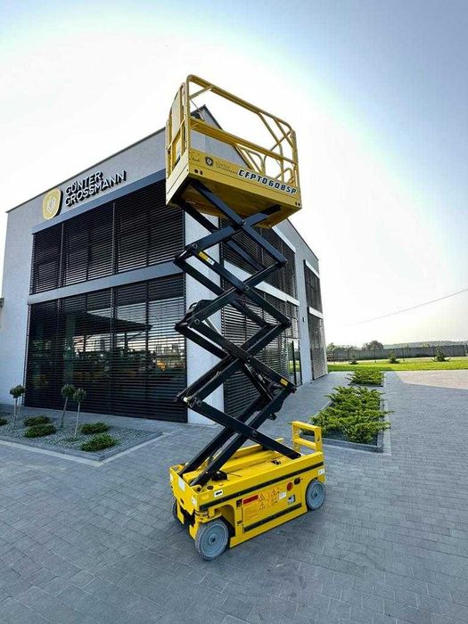 Podnośnik nożycowy Gunter Grossmann 6m + 2m