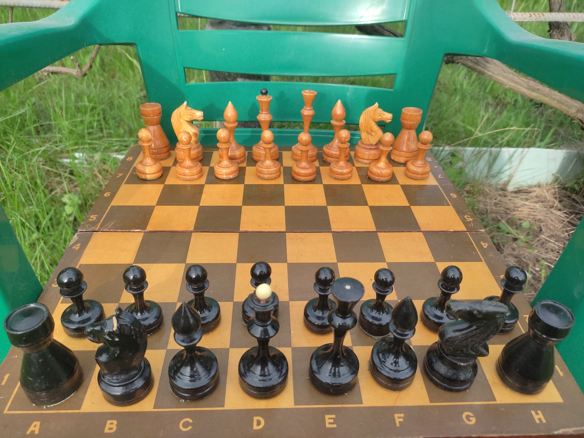 Шахматы деревянные большие