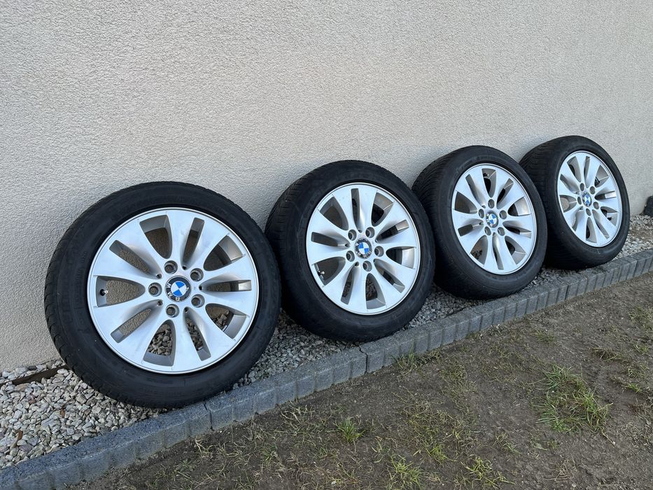 Koła felgi BMW E90 16” 5x120 opony zimowe Goodyear 195/55R16