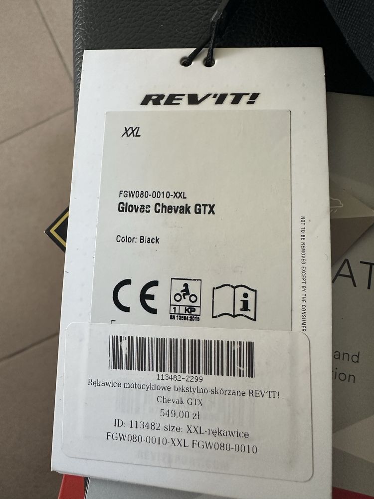 Revit Chevak GTX roz. XXL ocieplane