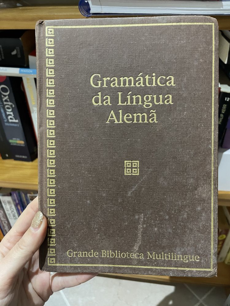 Livro Gramatica da lingua Alema