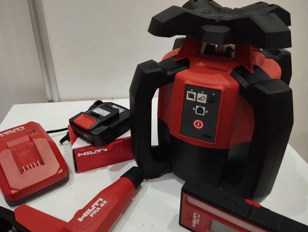 HILTI PR 30 HVS niwelator rotacyjny laser że spadkami NOWY zestaw 23r