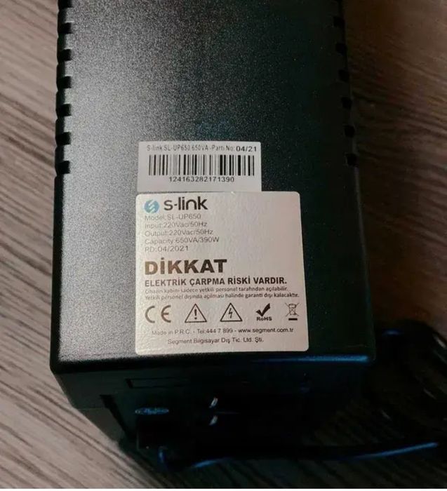 Безперебійник UpS S-link SL-UP650/SL-UP850 650VA/850VA