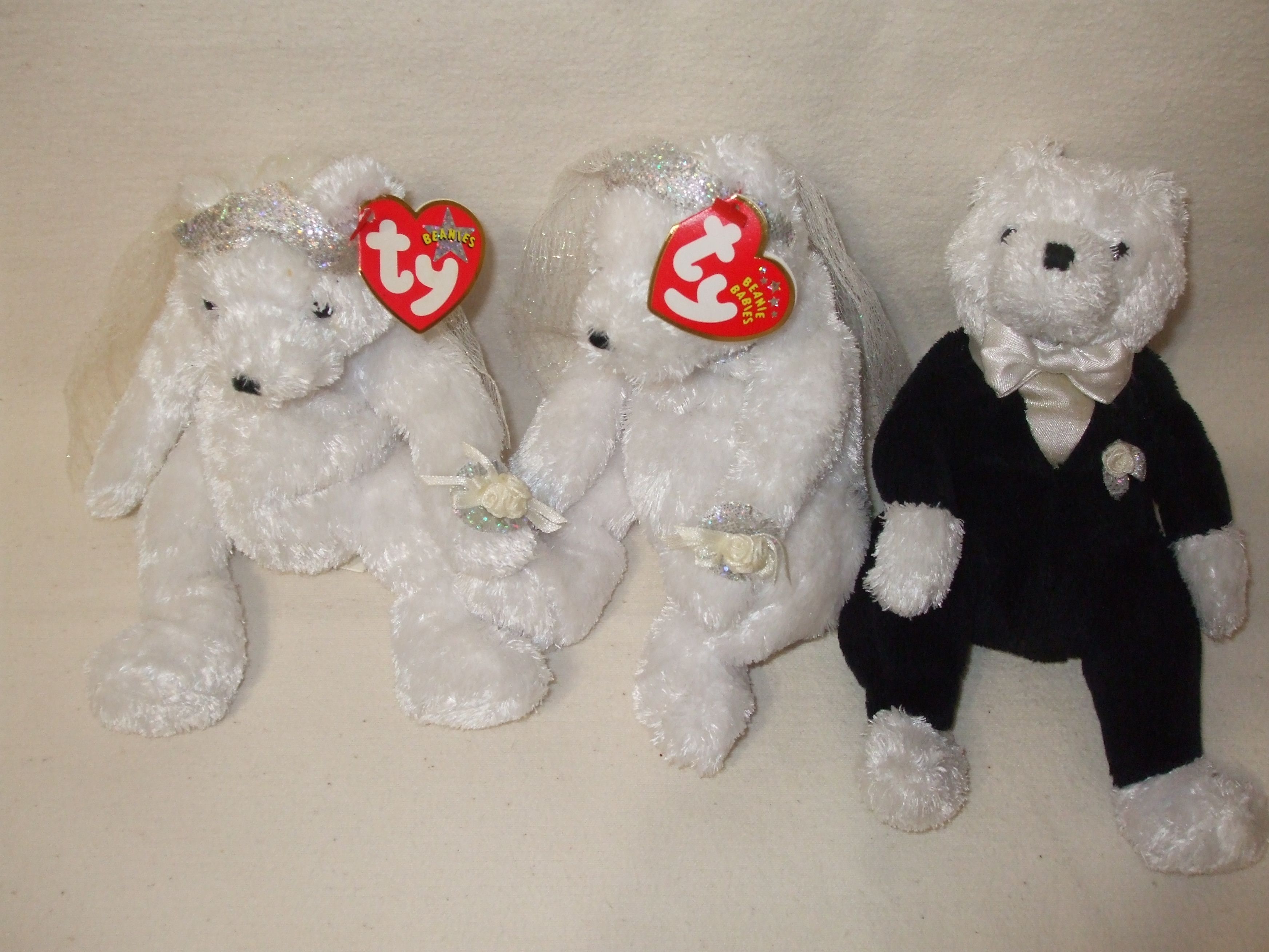 свадебные мишки жених и невеста медведи