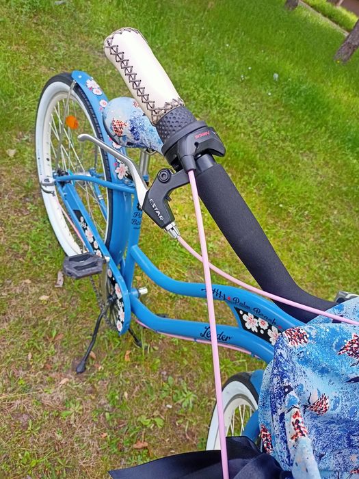 NOWY damski rower miejski cruiser LEADER PALM BEACH, koła 26",rama 17"