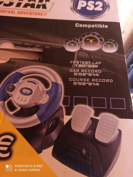 Ps2 volante e pedais