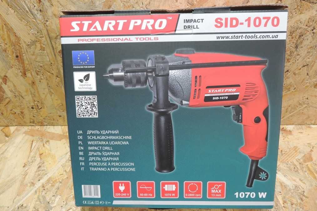 Дрель START PRO SID-1070  ударний дриль Гарантія міс36