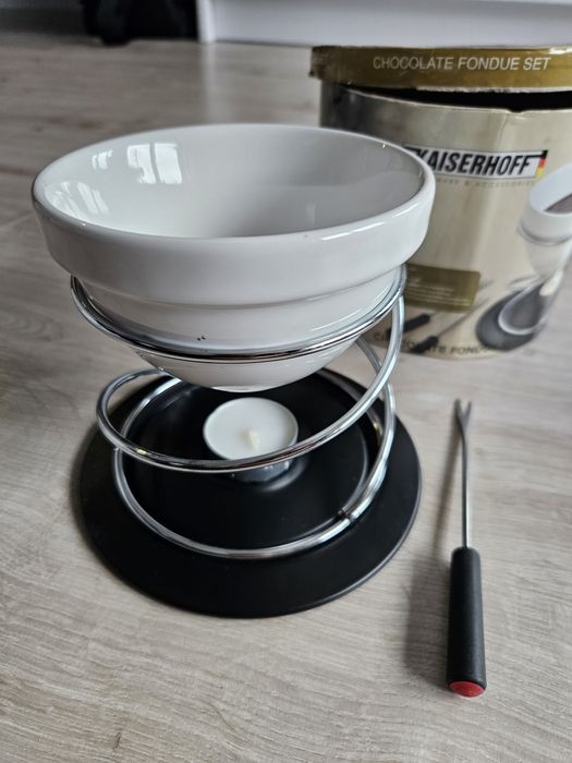Zestaw do fondue czekoladowego Kaiserhoff – komplet z pudełkiem