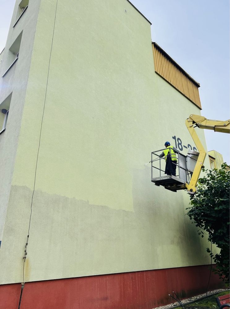 Czyszczenie mycie elewacji fasady Opole i Okolice