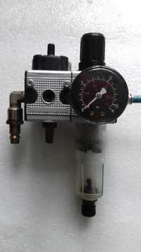 Regulator ciśnienia 0-16bar wraz z odwadniacze