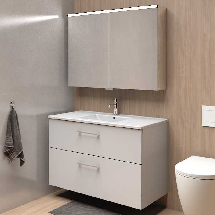 Szafka lustrzana ORiSTO GEO (do wyboru: 60/80/100/120cm)