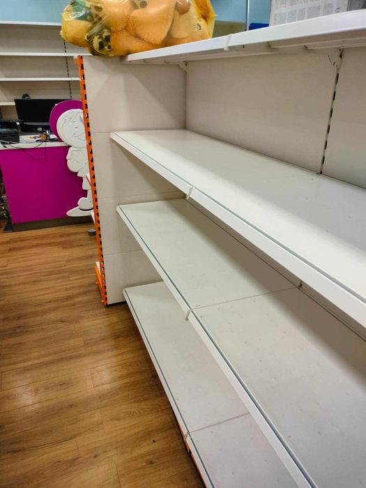 Regały sklepowe jednostronne i dwustronne Gondole Okazja FV