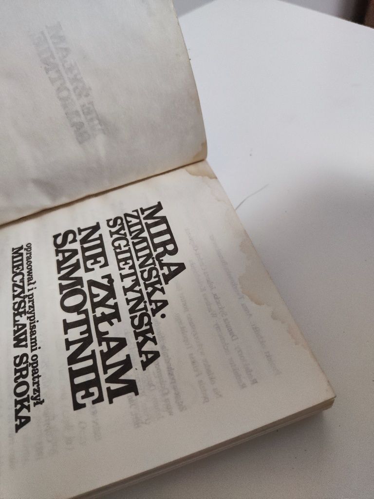 Nie żyłam samotnie - Mira Zimińska Sygietyńska