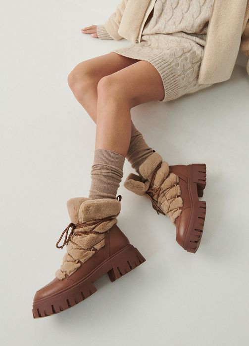 Шкіряні жіночі черевики Reserved 39 розмір