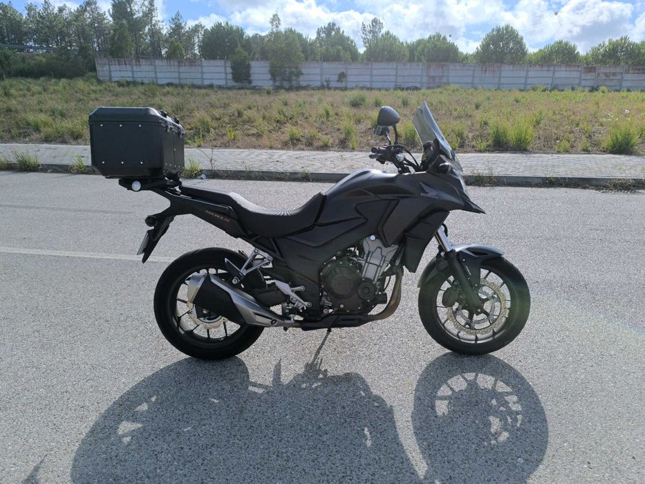 cb 500 x de 2017 preto mate