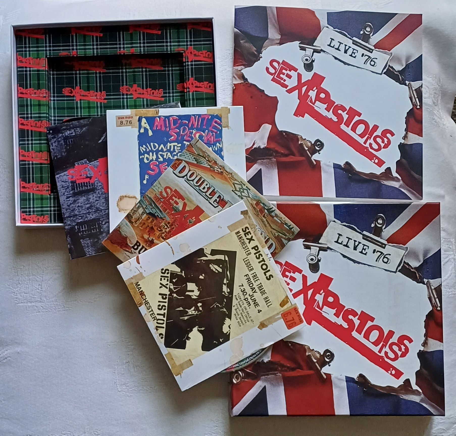 Sex Pistols / Live '76 box set – SuperDeluxeEdition 4CD