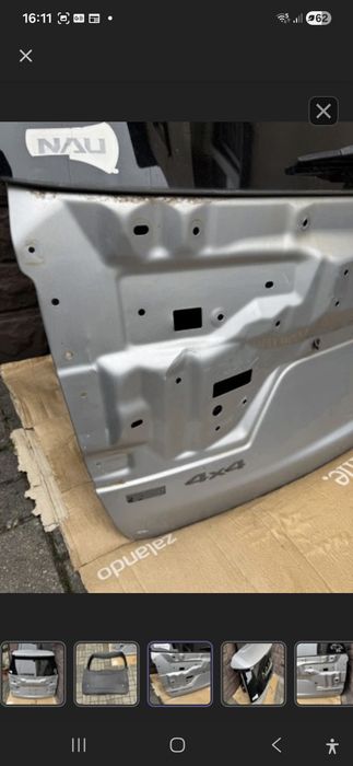 Klapa bagażnika jeep Grand Cherokee WL long