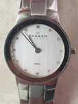 Skagen Denmark elegancki damski zegarek.