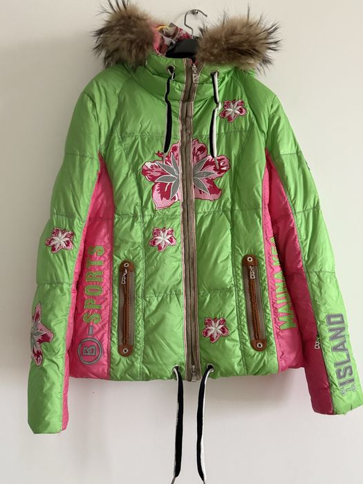Яскрава лижна куртка Bogner