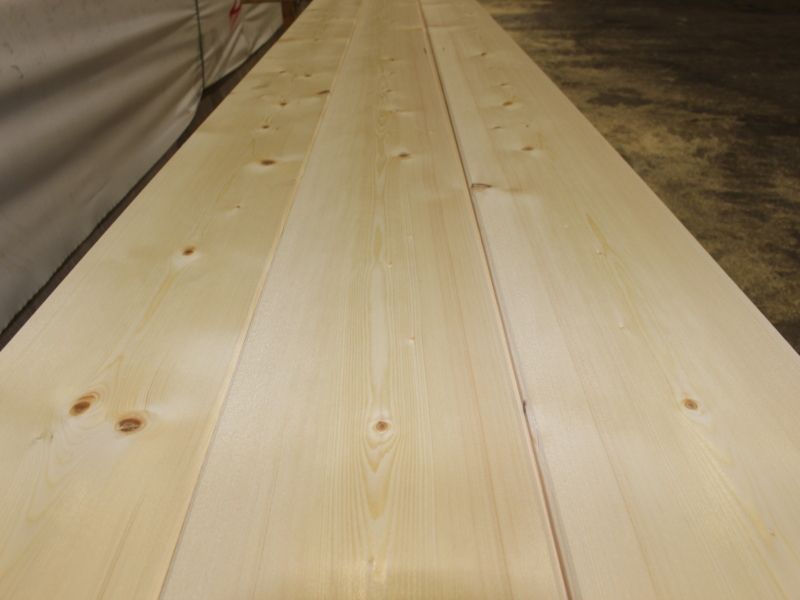 Podbitka drewniana świerk, profil FASE 15x121mm. Mikołów