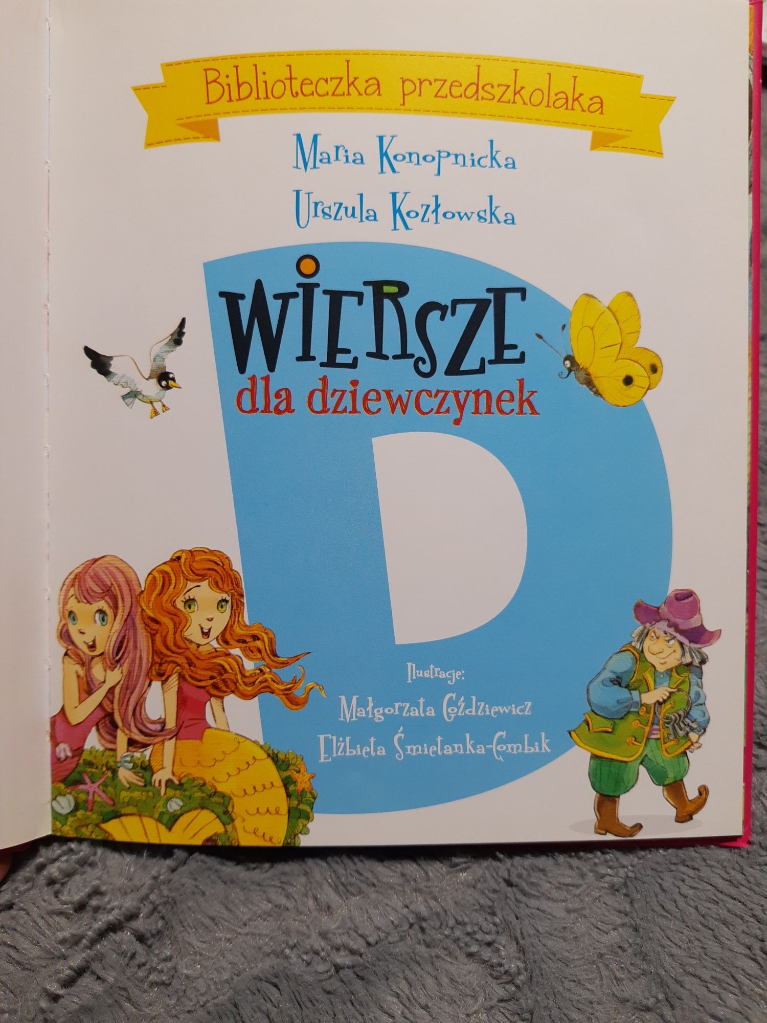 Wiersze dla dziewczynek - biblioteczka przedszkolaka