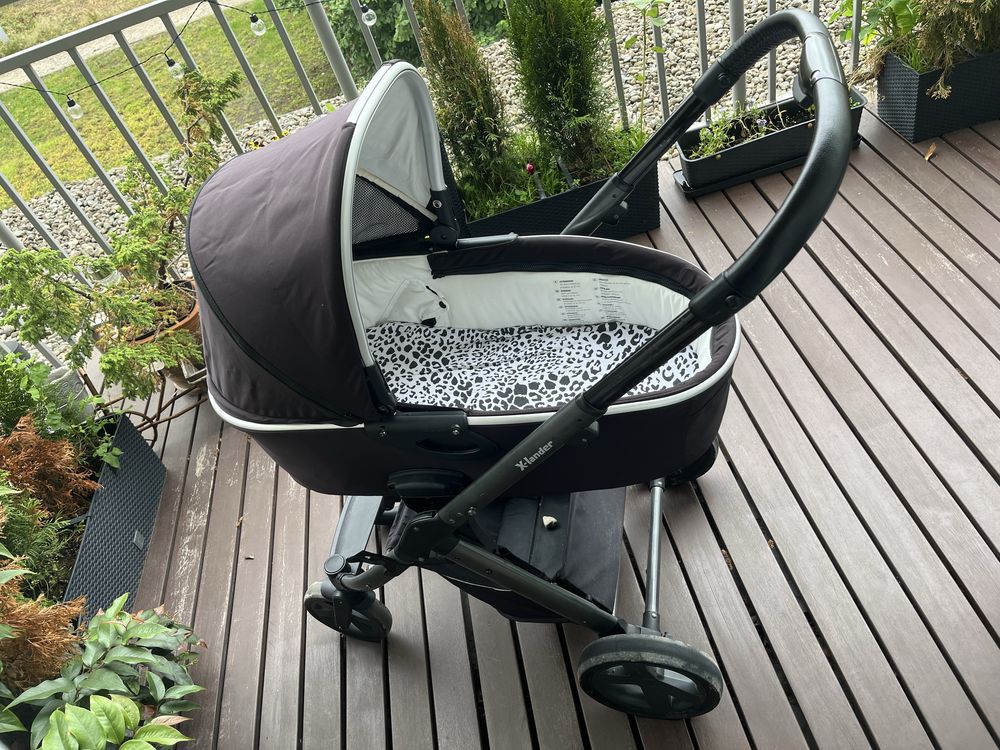 Wózek dziecięcy X-Lander 2w1 – gondola x-pram i spacerówka x-pulse