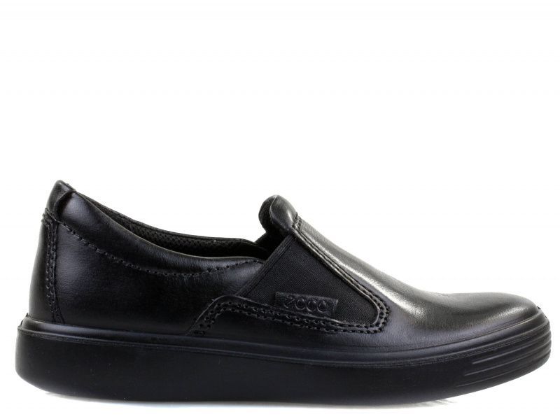 Детские слипоны ECCO Оригинал туфли чёрные 29 размер, новые
