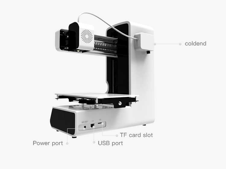 impressora 3D Geeetech E180 – WiFi – USB – Micro SDCard