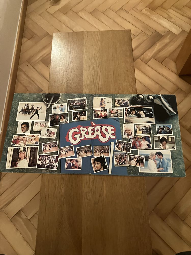 Grease, muzyka z filmu, Travolta, Olivia Newton- winyl