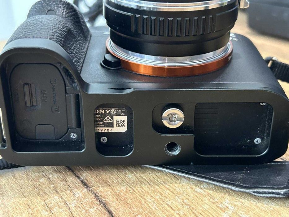 Aparat cyfrowy Sony Alpha II 24MPX  3x akumulator  ładowarka