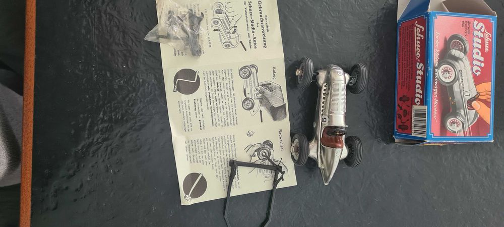 Brinquedo antigo Schuco Wind Car - Germany