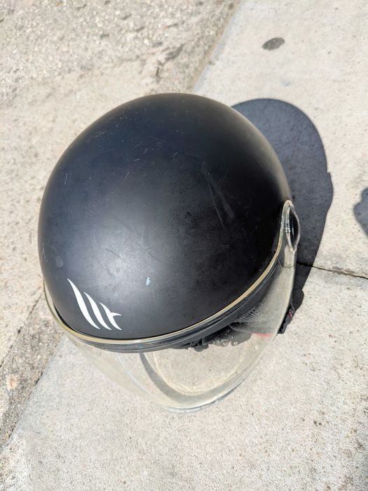 CAPACETE Jet MT Street - Preto.