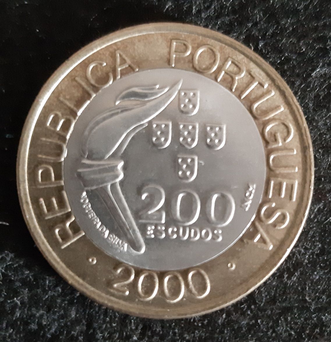 MOEDA República Portuguesa - 200 ESCUDOS Ano2000 (SIDNEY 2000)