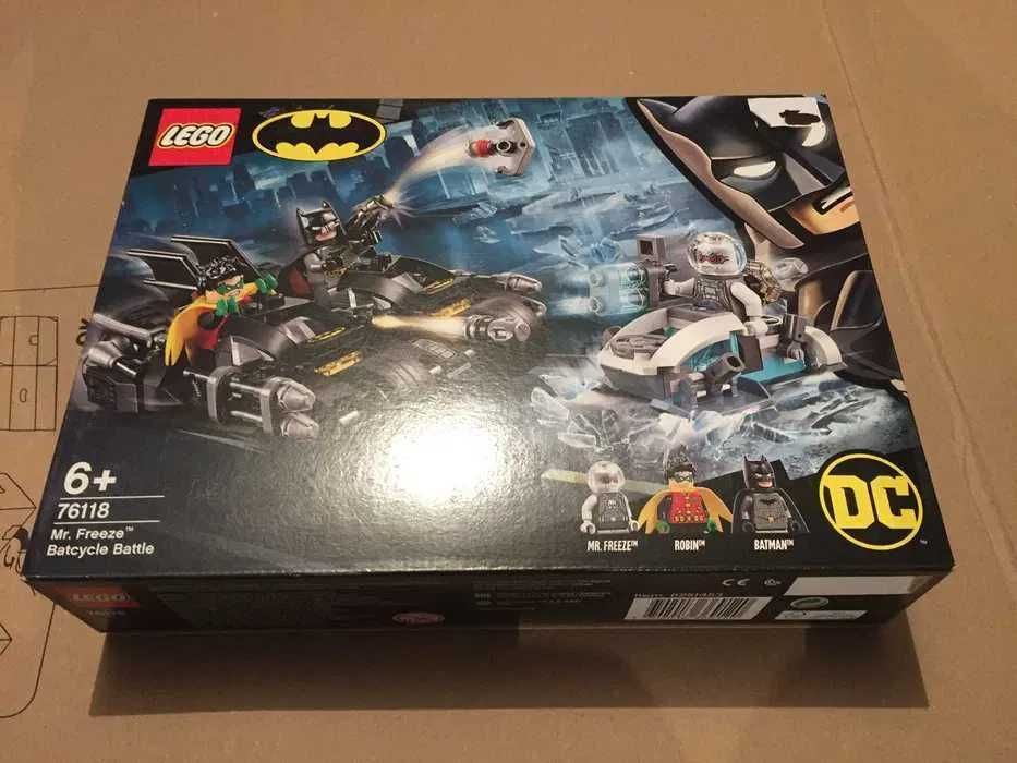 LEGO DC Super Heroes 76118 - Walka z Mr. Freeze’em - NOWE