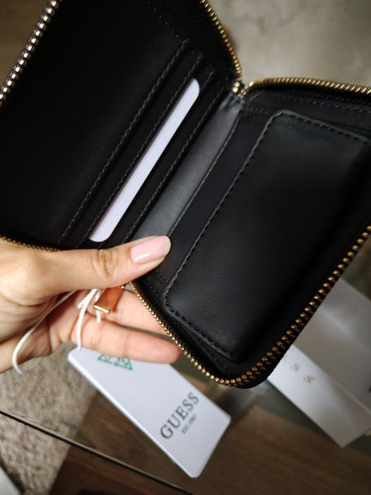 Porfel Guess Laurell czarny nowy z metką na prezent