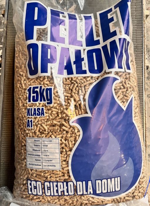 Pellet drzewny sosnowy  A1  6mm