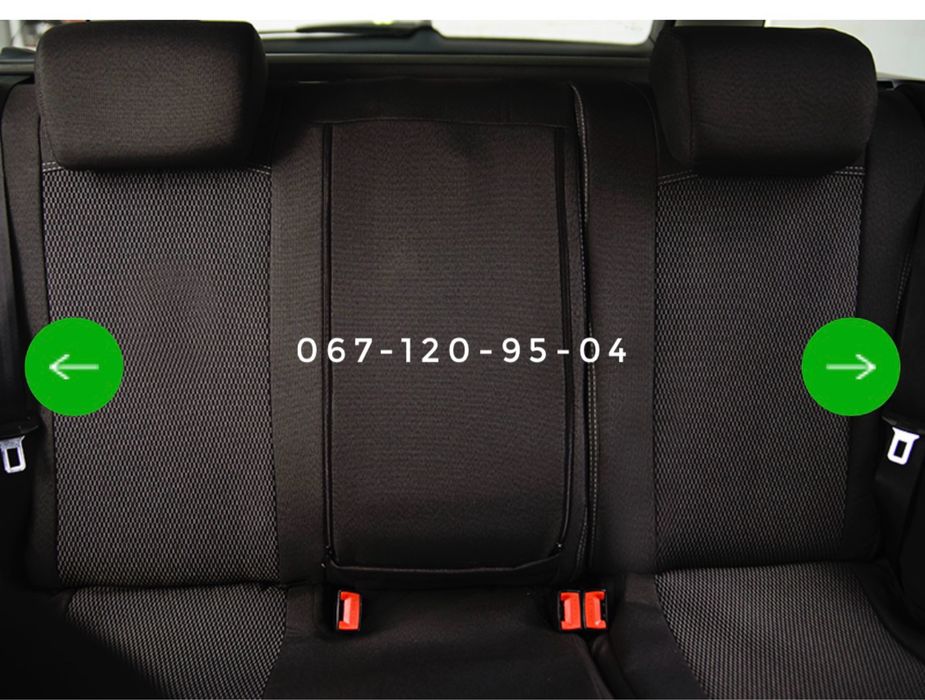 Авточехлы Renault Dacia Logan MCV Duster Megane Kangoo Sandero Scenic