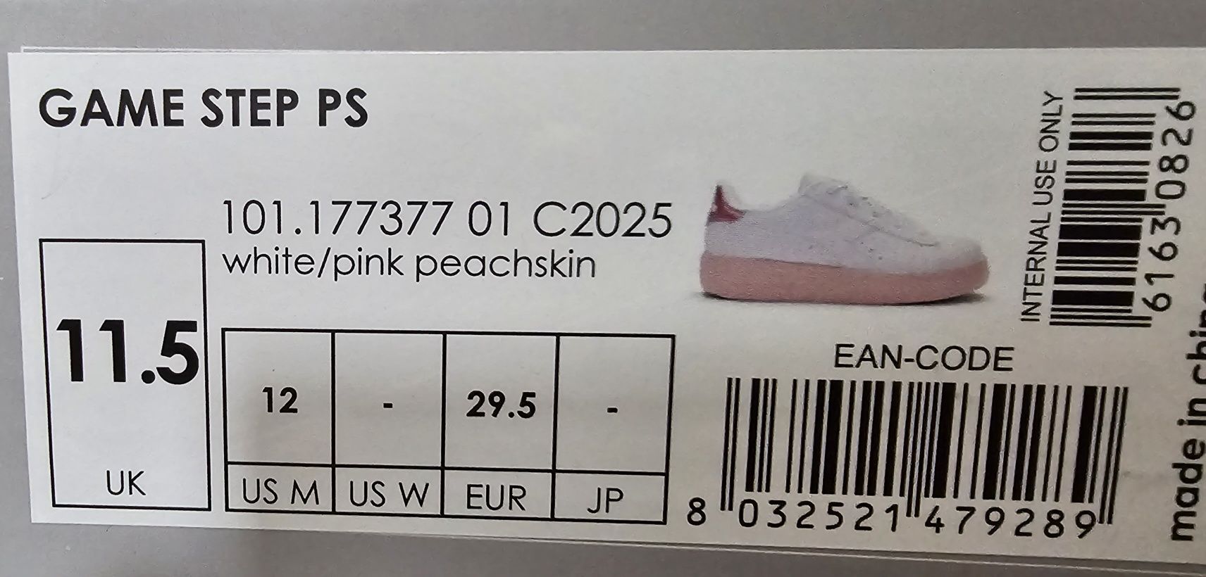 Trampki dziewczęce Diadora GAME STEP PS r.29,5