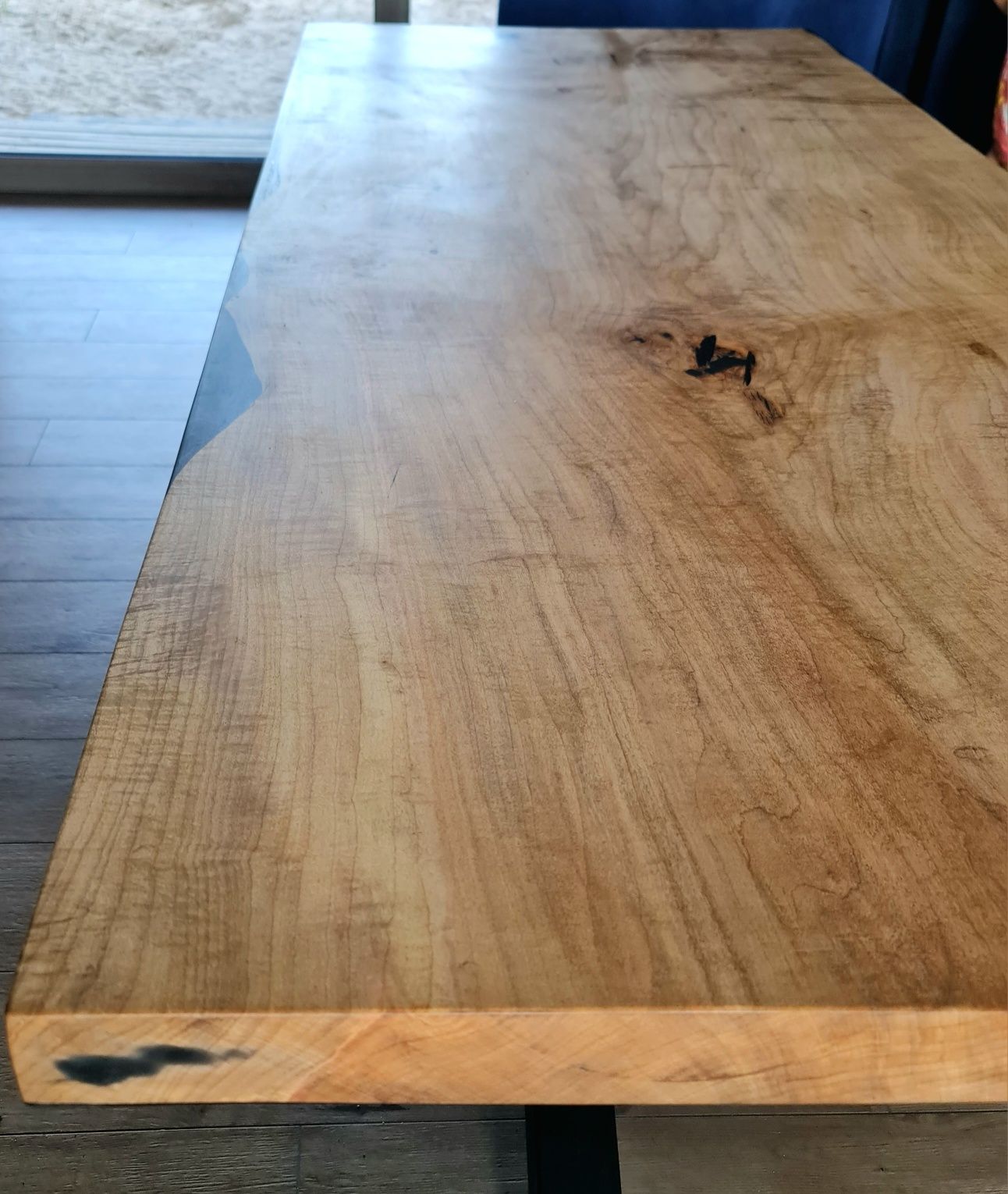 Stół z litego drewna blat lite drewno monolit ława  dębowa jesion